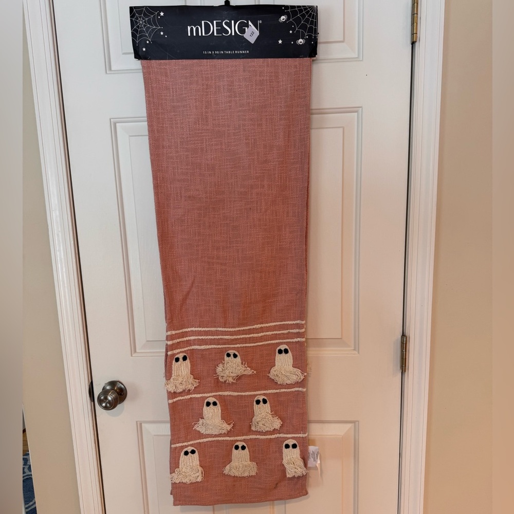mDESIGN Halloween Ghost Table Runner